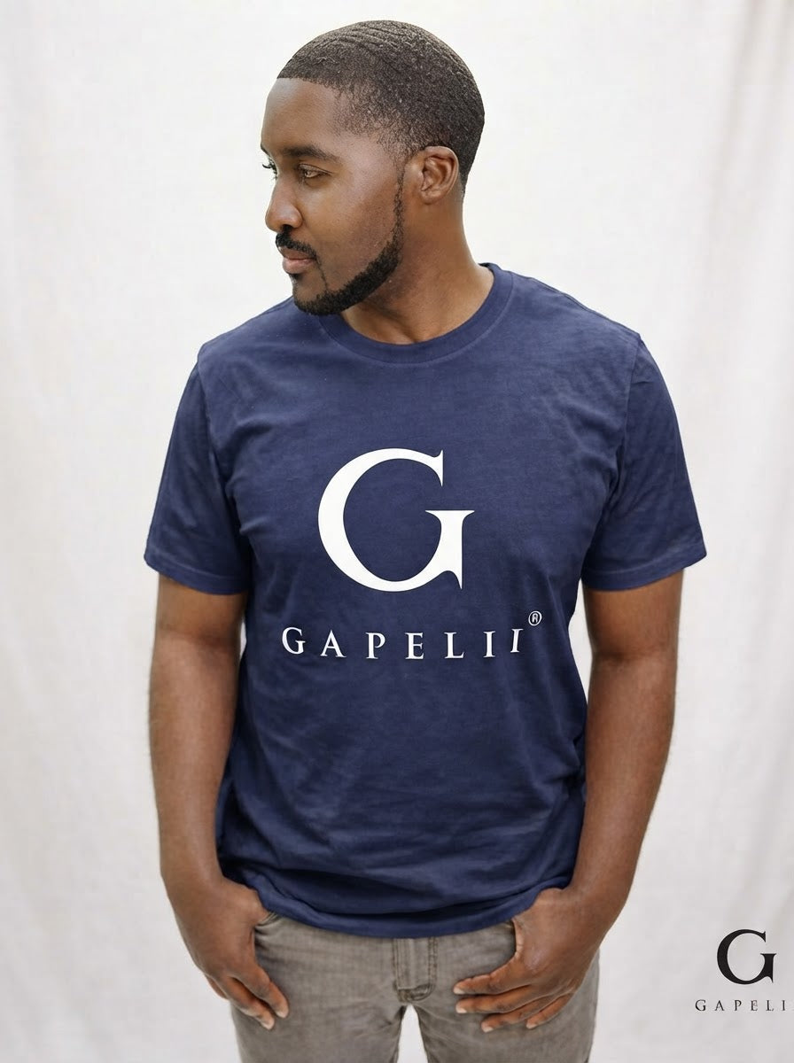 Gapelii™ Essential Classic Tee – Navy