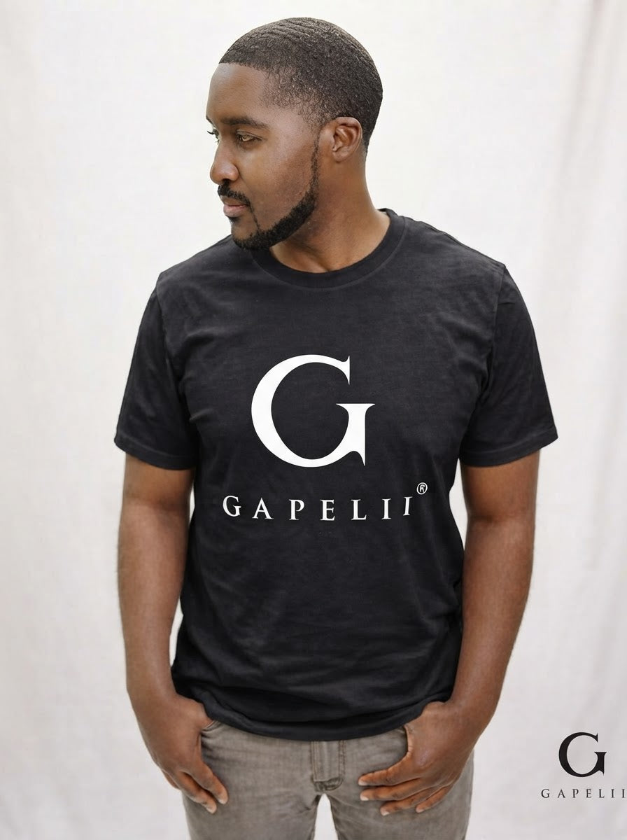 Gapelii™ Essential Classic Tee – Black