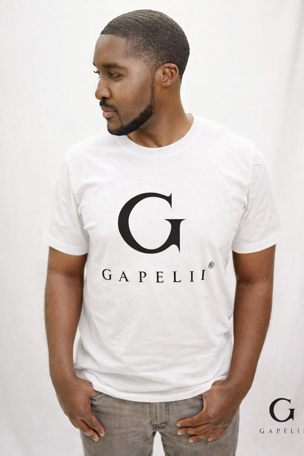Gapelii™ Essential Classic Tee – White