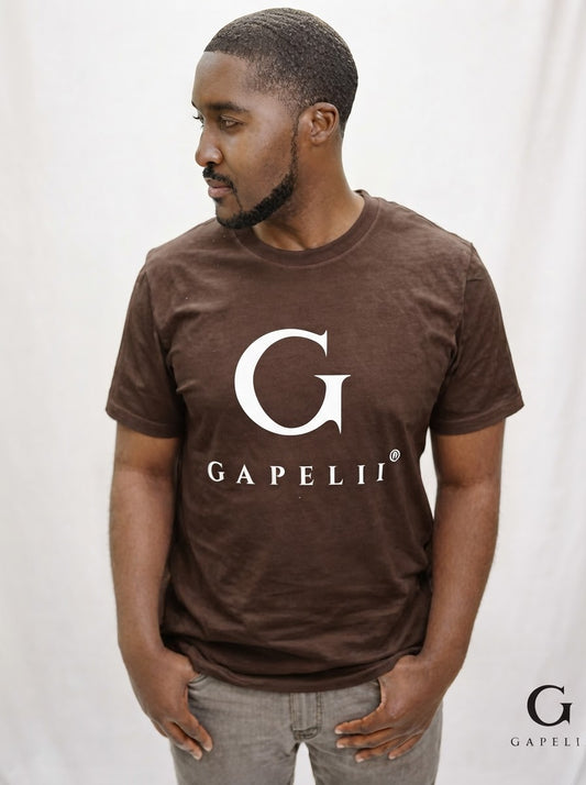 Gapelii™ Essential Classic Tee – Brown