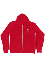 Load image into Gallery viewer, Gapelii Red Zip-Up Hoody AW19