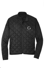 Load image into Gallery viewer, Gapelii Quilted Full-Zip Jacket (Black)